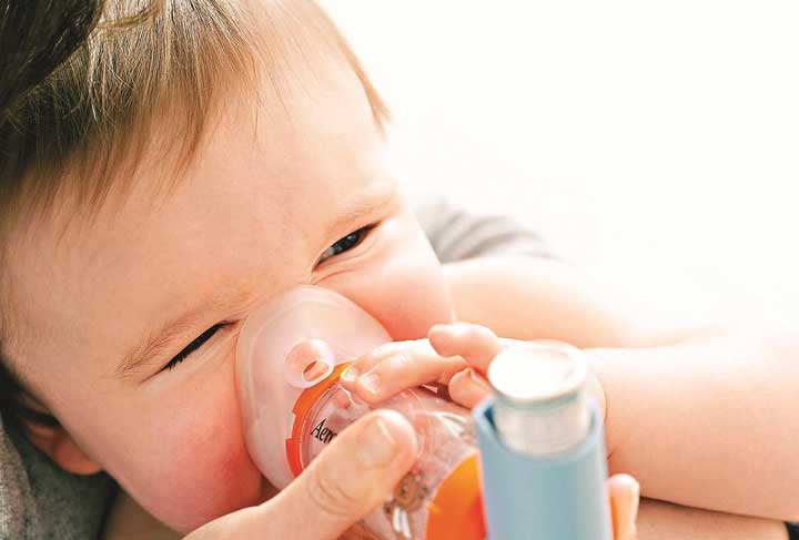 آسم در کودکان - علت