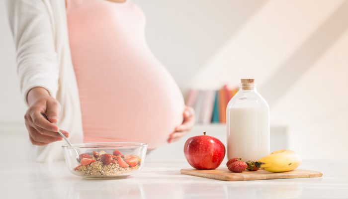 مصرف لبنیات در دوران بارداری