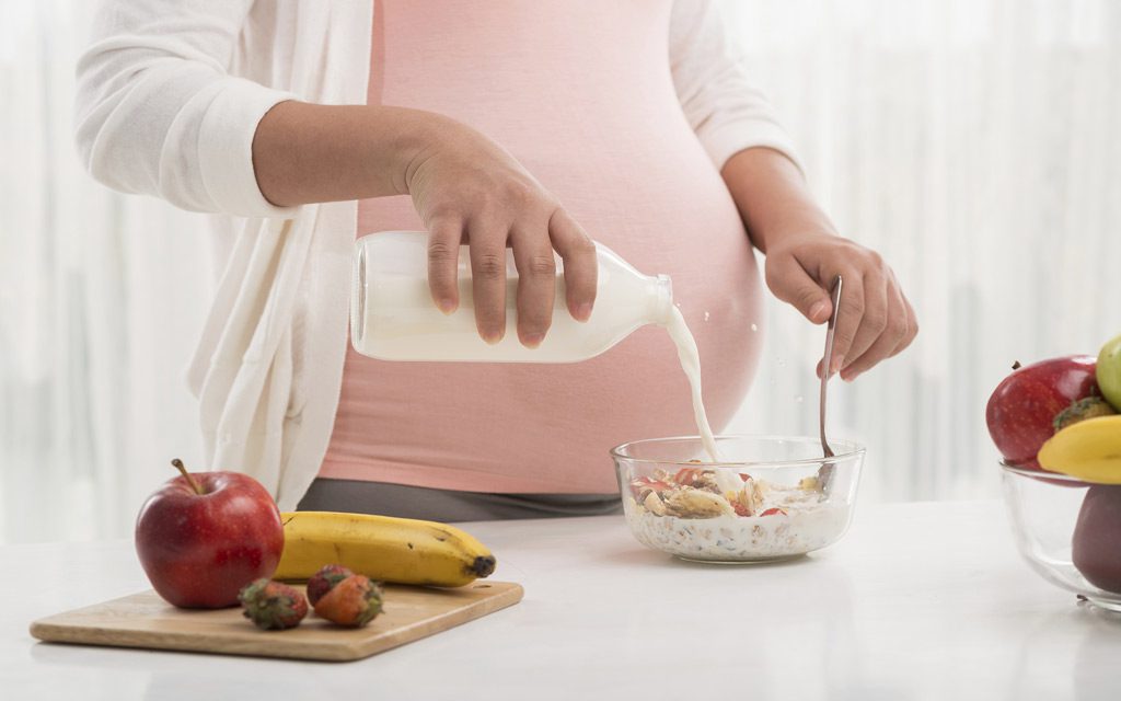 غذای مناسب برای دوران بارداری