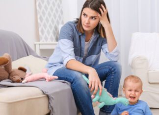 استرس مادران