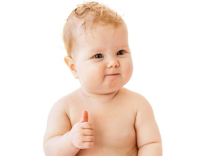 زبان اشاره نوزادان