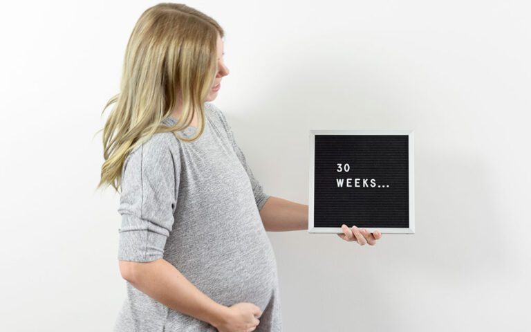 هفته ۳۰ بارداری