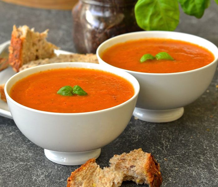 سوپ گوجه - مواد لازم
