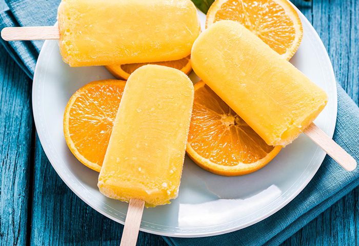 بستنی پرتقالی