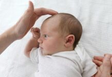 نقاط نرم روی سر نوزاد