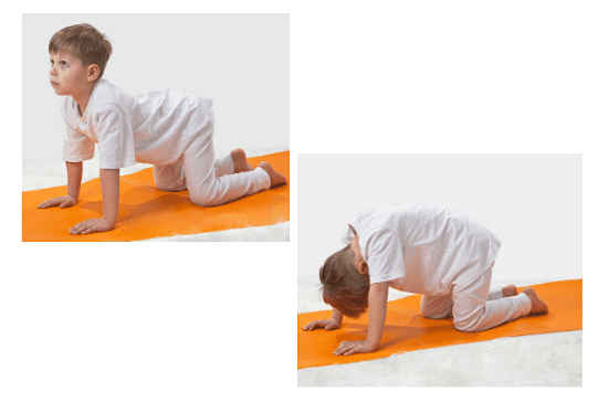 انواع حرکات یوگا برای کودکان